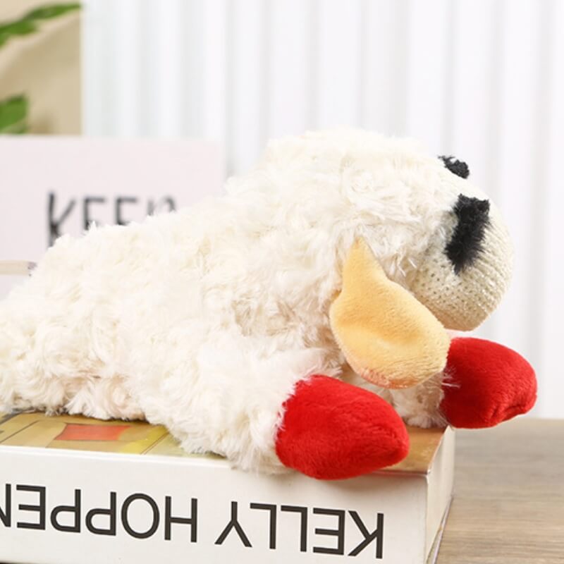 Plush Lamb Squeaker Toy Dog Interactive Toys - Dog Toys detail view 5 | Petix pet supplies for dogs and cats