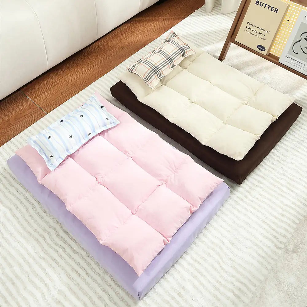 All In One Multi-Functional Water-Repellent Comfort Dog Bed With Pill... detail view 3 | Petix pet supplies for dogs and cats