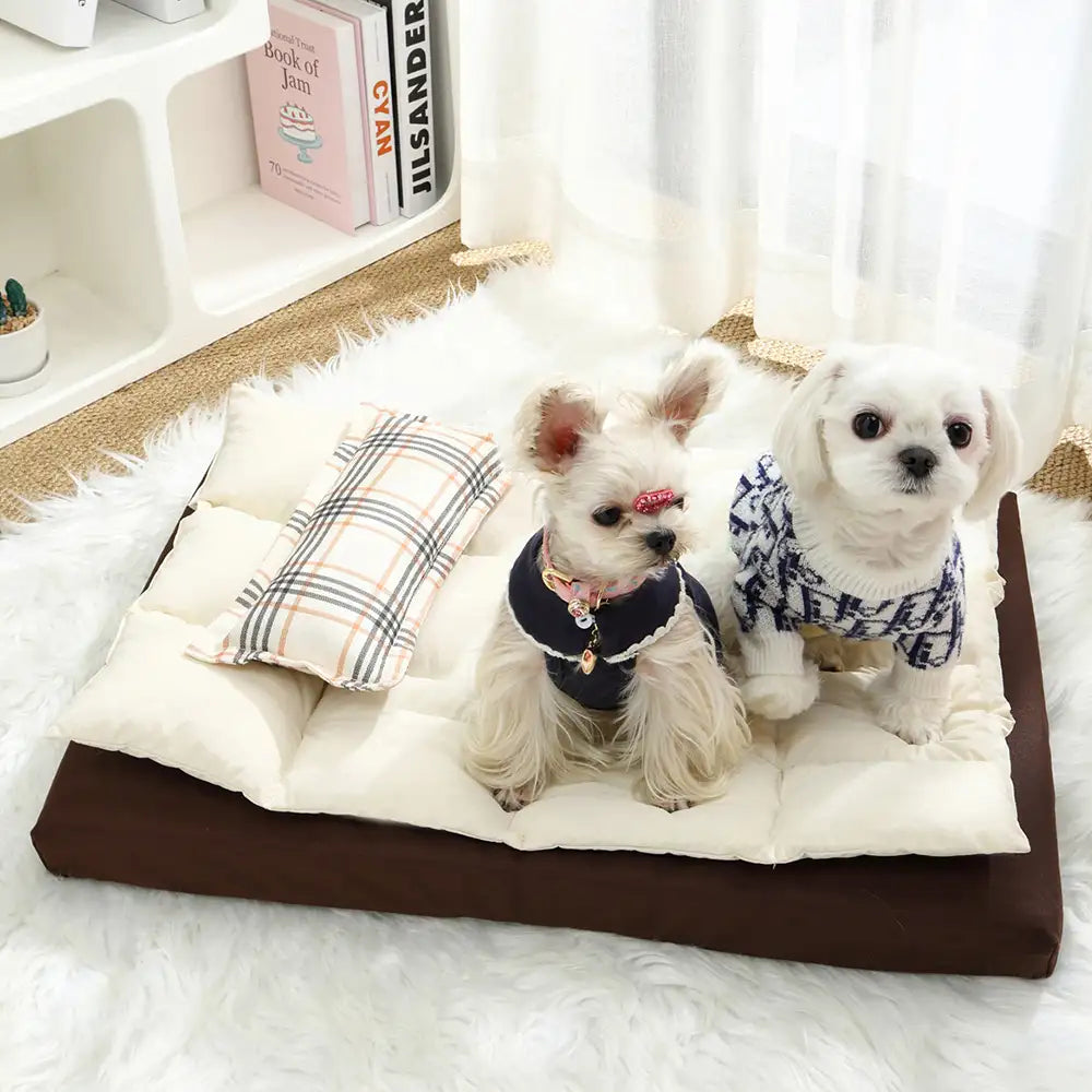 All In One Multi-Functional Water-Repellent Comfort Dog Bed With Pill... detail view 7 | Petix pet supplies for dogs and cats