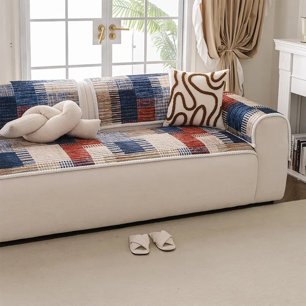 Artistic Line Quilted Comfortable Sofa Protection Non-Slip Couch Cov... detail view 10 | Petix pet supplies for dogs and cats