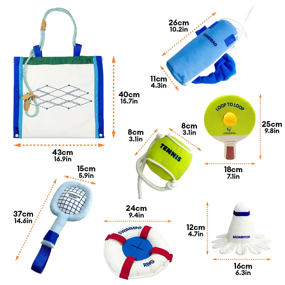 Beach Fun Series Ball Interactive Dog Toys - Dog Toys detail view 9 | Petix pet supplies for dogs and cats