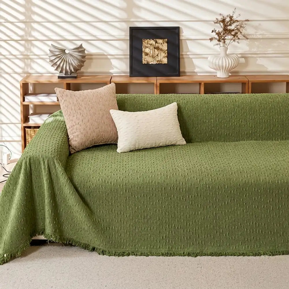 Chenille Jacquard Scratch-Resistant Sofa Protector Couch Cover - Couc... detail view 8 | Petix pet supplies for dogs and cats