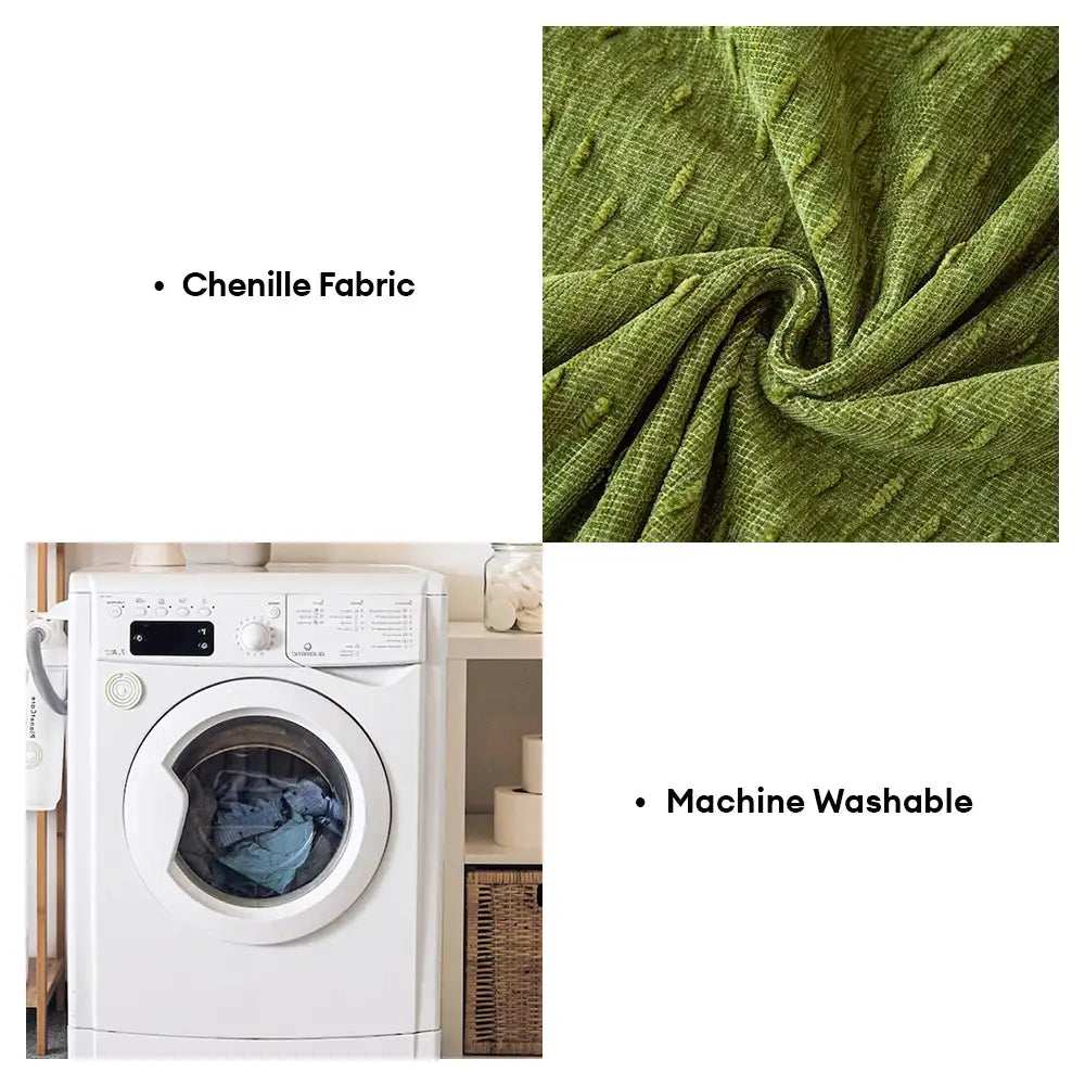 Chenille Jacquard Scratch-Resistant Sofa Protector Couch Cover - Couc... detail view 4 | Petix pet supplies for dogs and cats