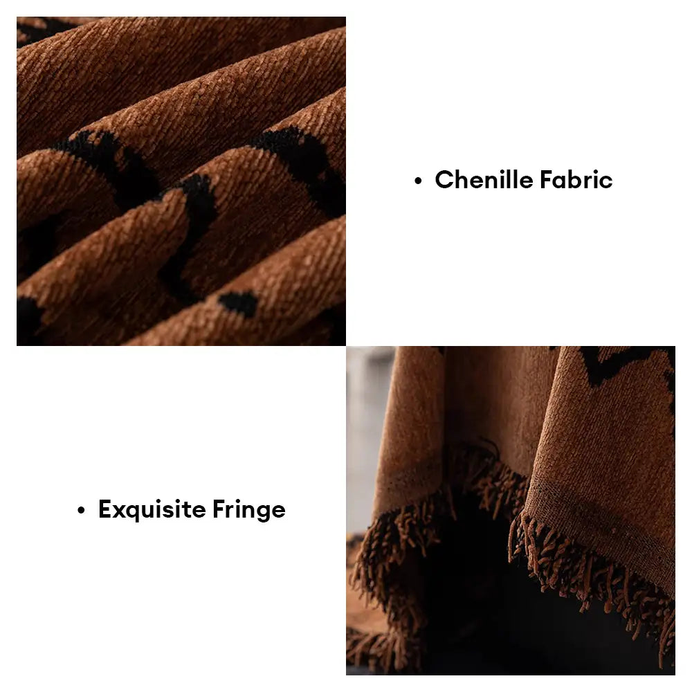 Chenille Retro Durable Scratch-resistant Sofa Protection Couch Cover... detail view 5 | Petix pet supplies for dogs and cats