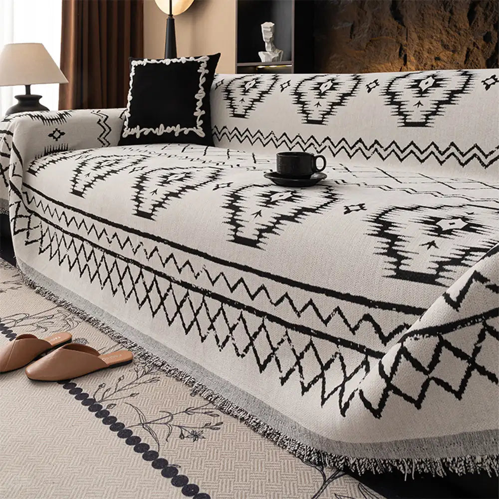 Chenille Retro Durable Scratch-resistant Sofa Protection Couch Cover... detail view 3 | Petix pet supplies for dogs and cats
