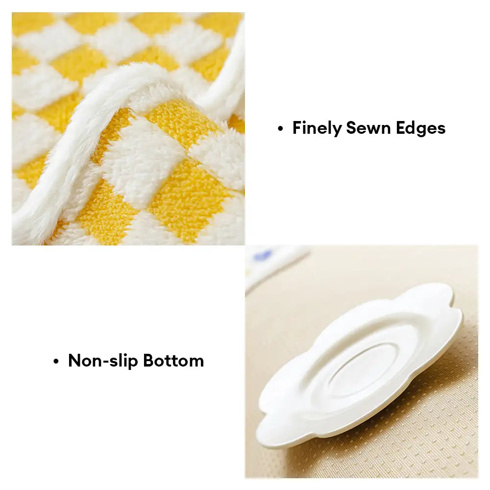 Classic Checkerboard Plush Comfortable Scratch-Resistant Non-Slip Co... detail view 11 | Petix pet supplies for dogs and cats