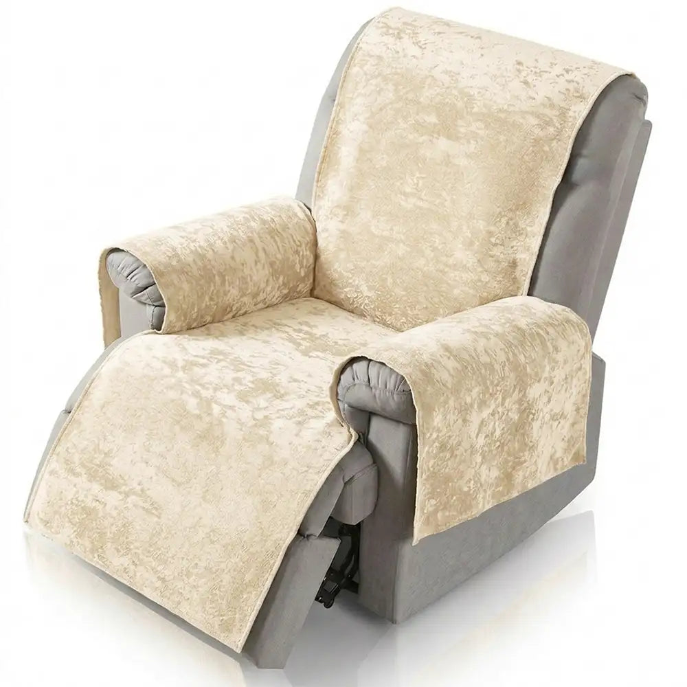 Cloud Fleece Anti-Slip One-Piece Recliner Chair Cover - Couch Cover detail view 13 | Petix pet supplies for dogs and cats
