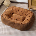 Cookie Plush Winter Warm Cozy Deep Sleep Dog Bed - Dog Beds detail view 4 | Petix pet supplies for dogs and cats