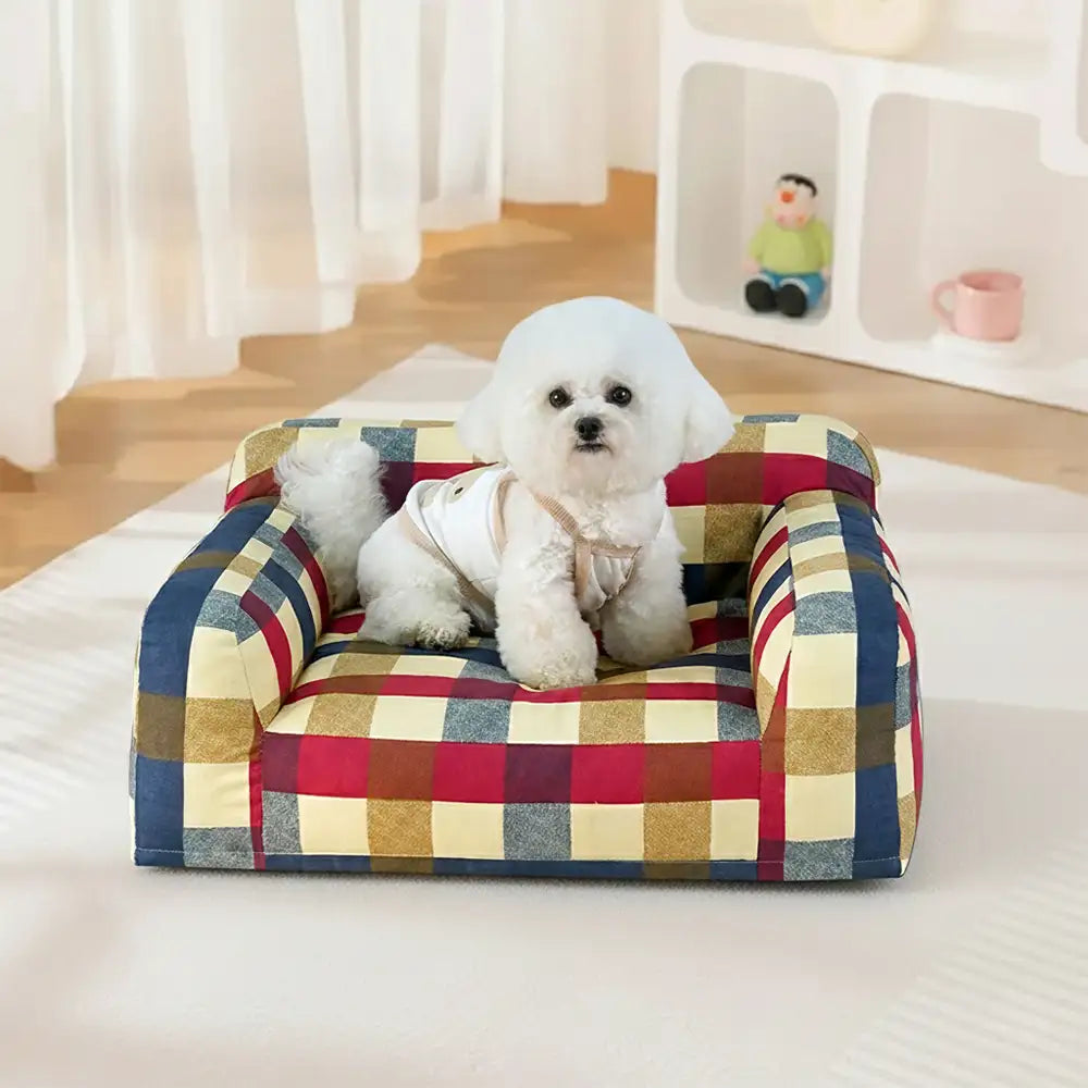 Cotton Canvas Fabric Breathable Scratch-Resistant Dog Sofa Bed - Dog... detail view 8 | Petix pet supplies for dogs and cats