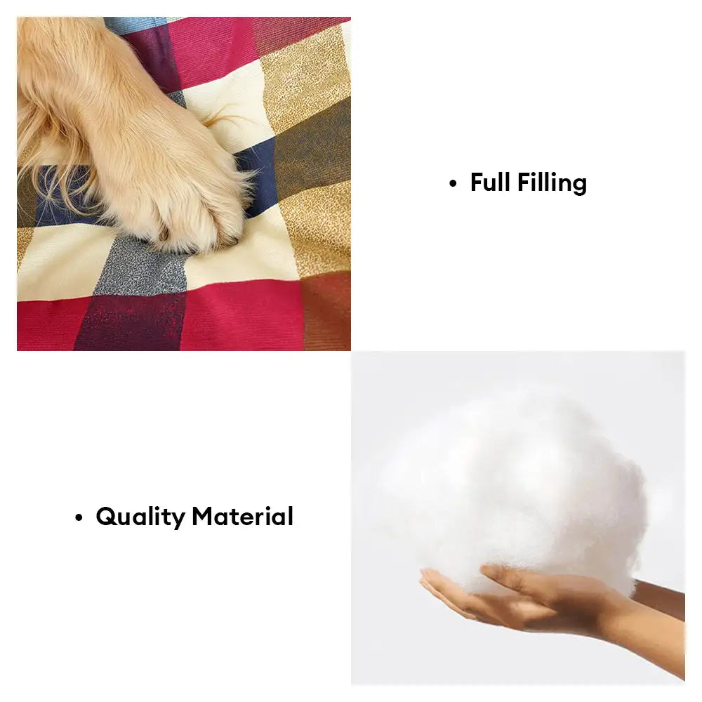 Cotton Canvas Fabric Breathable Scratch-Resistant Dog Sofa Bed - Dog... detail view 5 | Petix pet supplies for dogs and cats