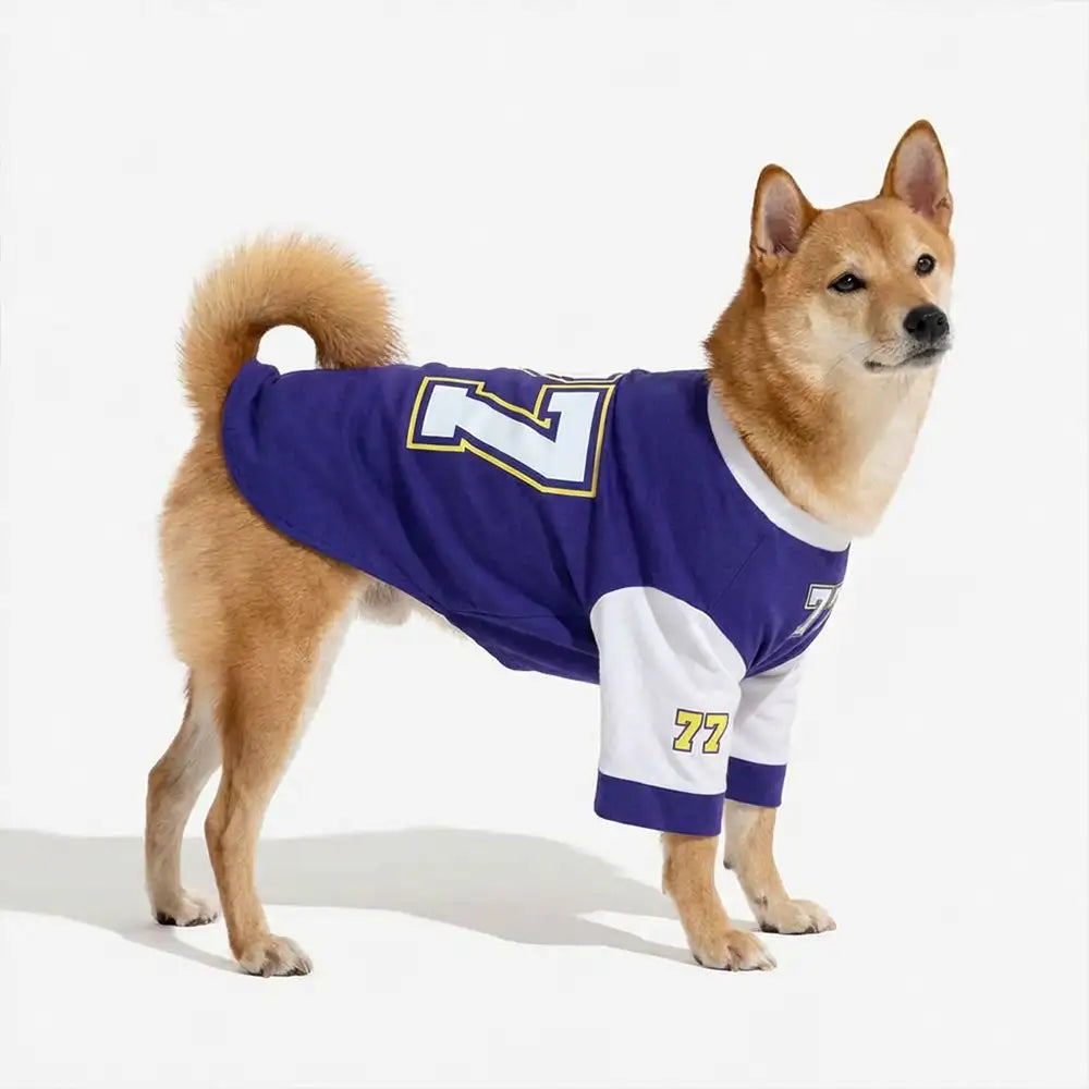 Crew Neck Breathable Washable All Breed Dog T-Shirt - Dog Apparel detail view 6 | Petix pet supplies for dogs and cats
