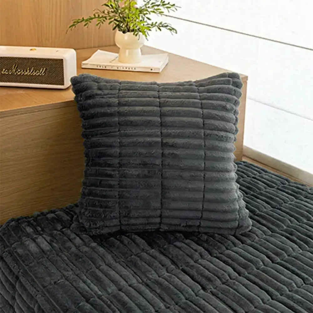 Soft Flannel Pillow - Couch Cover lifestyle and size view 9 | Petix pet supplies for dogs and cats