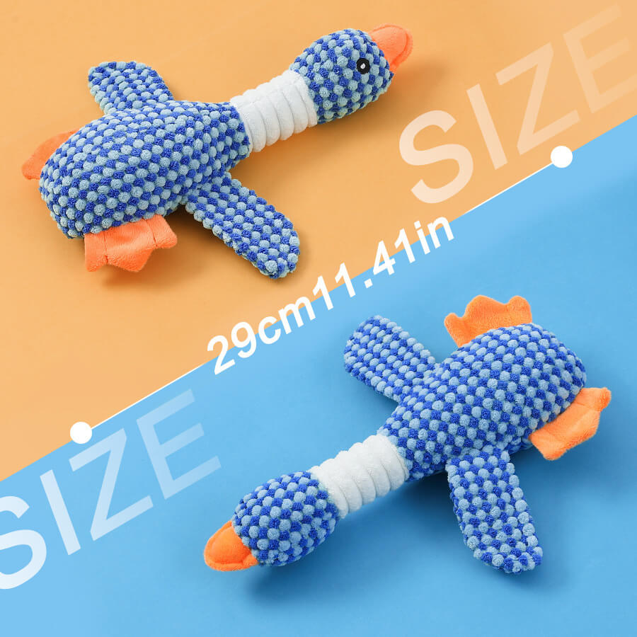 Dog Chew-Resistant Toy with Squeaker - Bird - Dog Toys detail view 5 | Petix pet supplies for dogs and cats