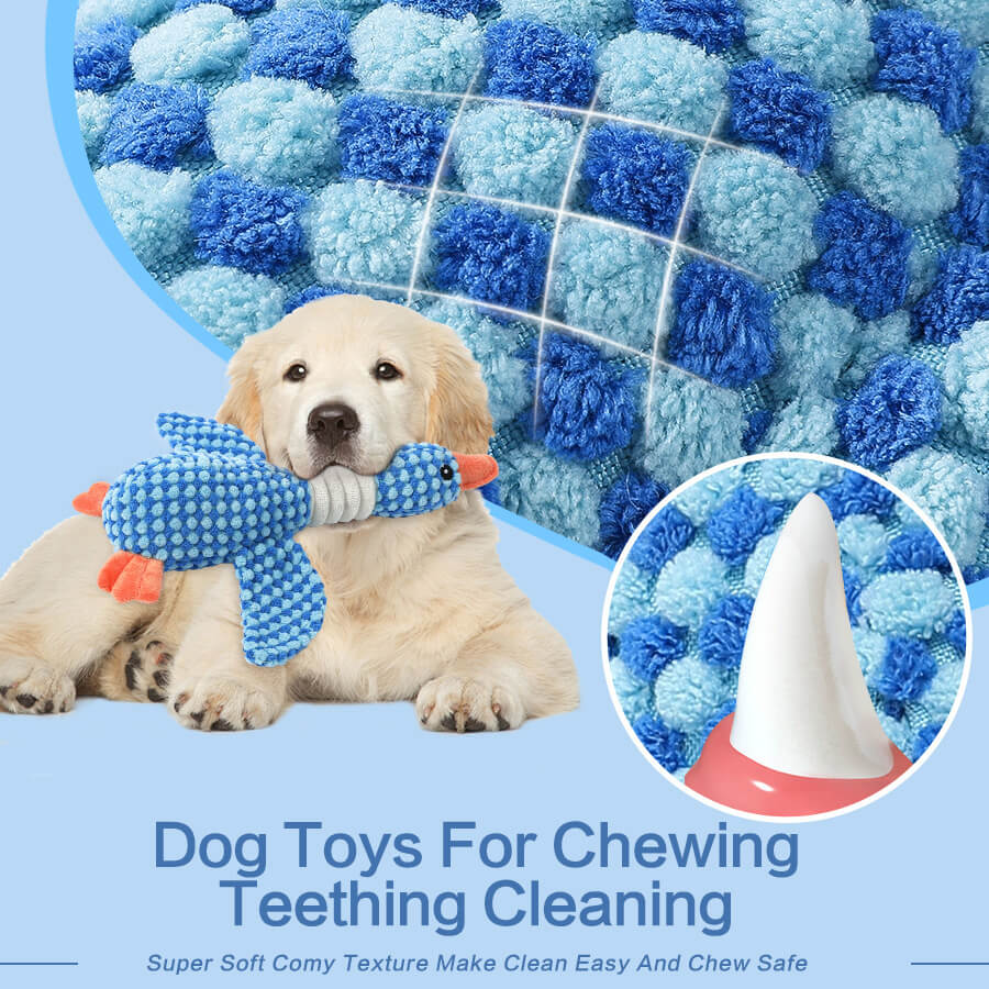 Dog Chew-Resistant Toy with Squeaker - Bird - Dog Toys detail view 2 | Petix pet supplies for dogs and cats