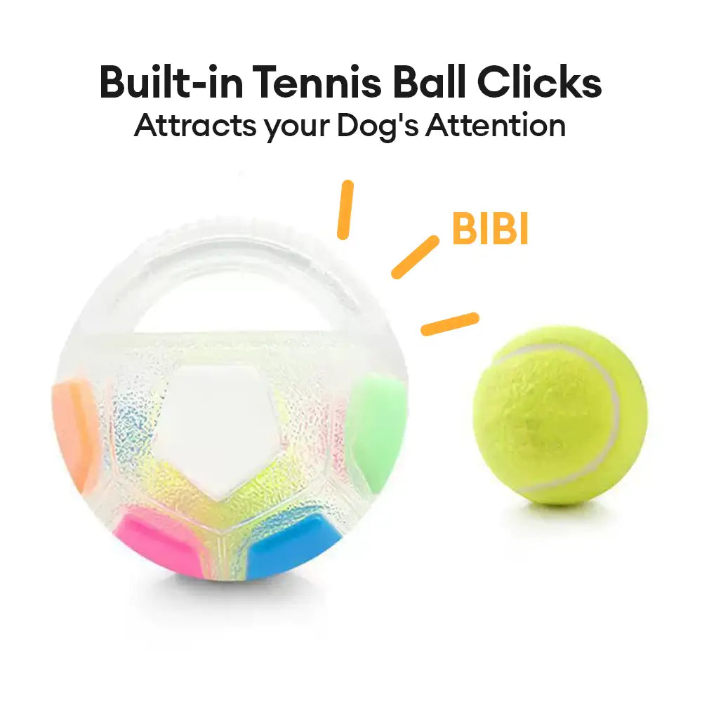 Dog Soccer Ball with Handle Floating Chew Toy - Dog Toys detail view 4 | Petix pet supplies for dogs and cats