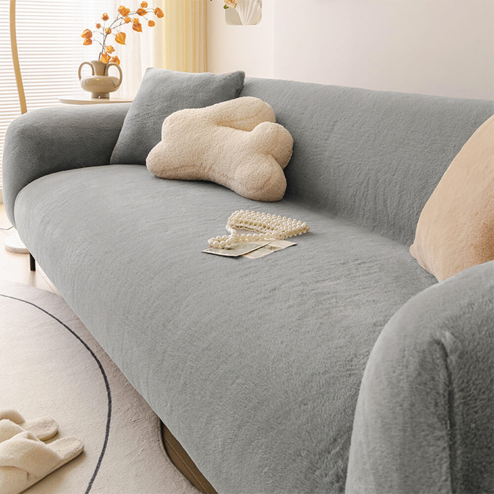 Ultra Soft Skin Friendly Plush Full Coverage Sofa Protector Recliner... detail view 12 | Petix pet supplies for dogs and cats