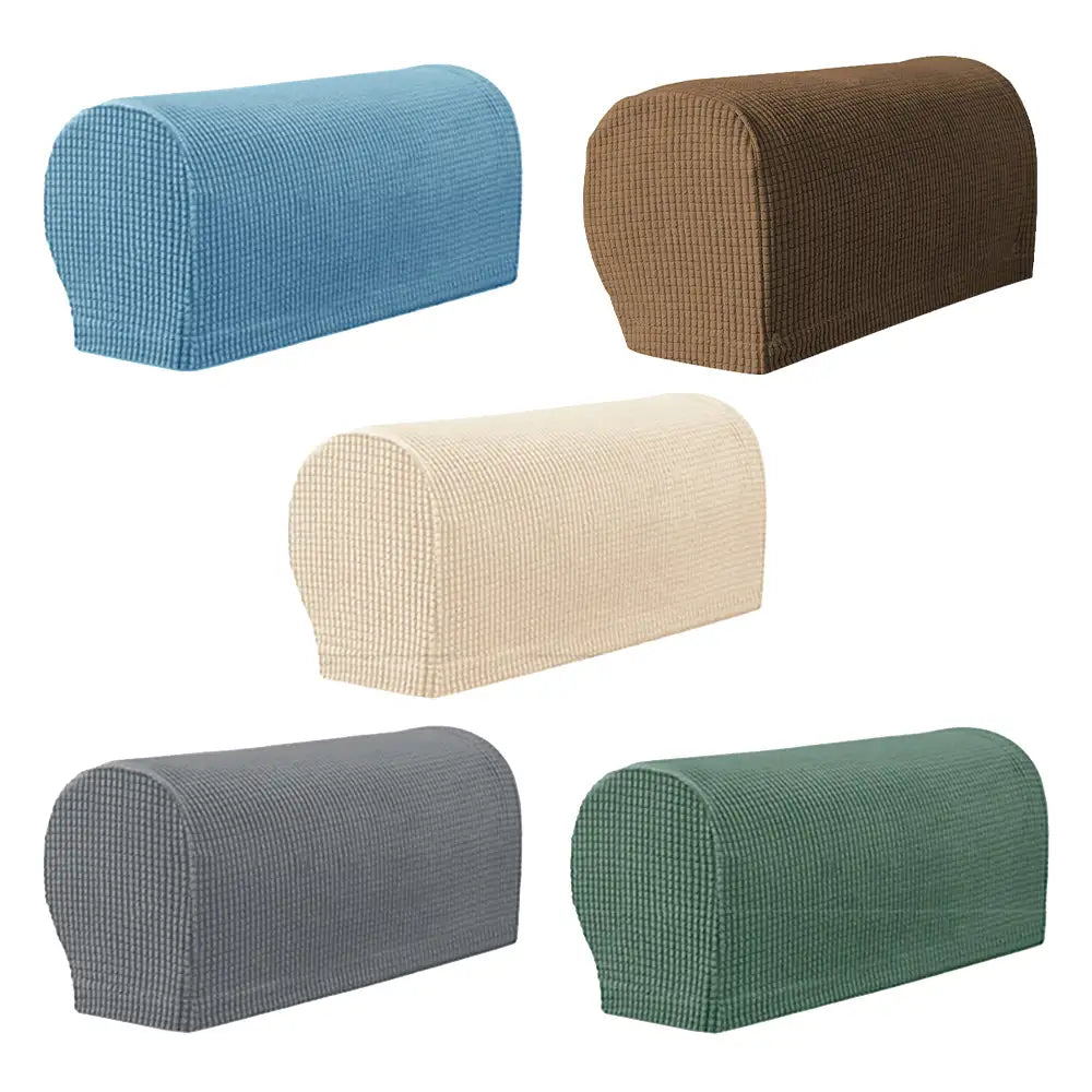 Fleece Elastic Sofa Armrest Protector Cover - Couch Cover lifestyle and size view 11 | Petix pet supplies for dogs and cats