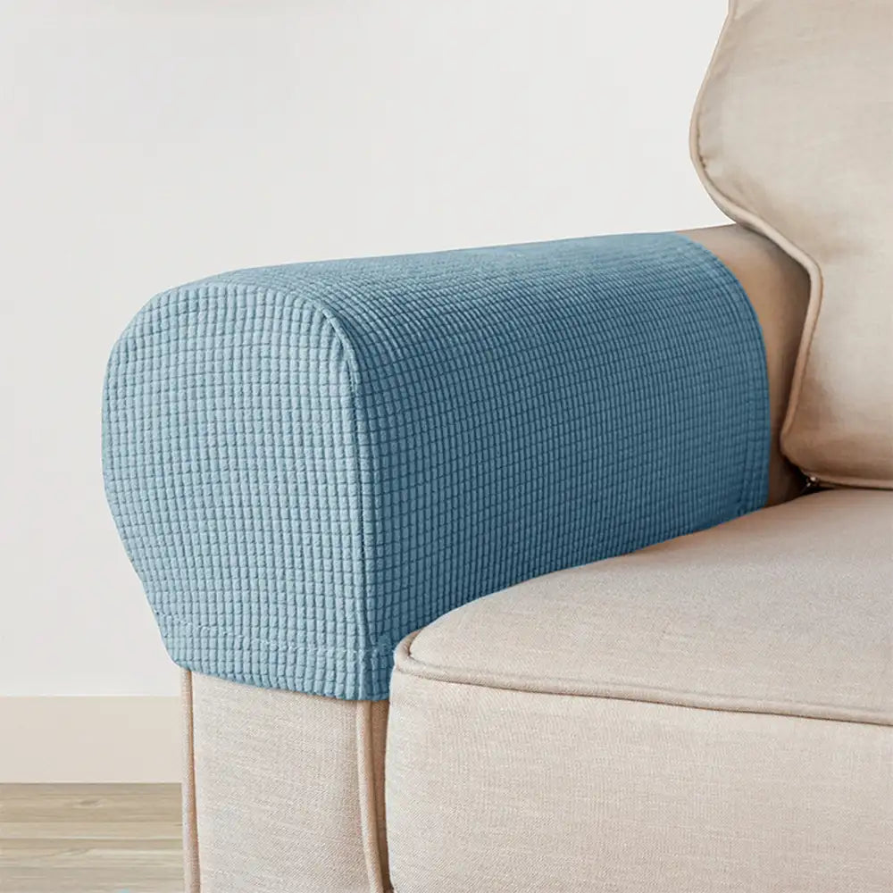 Fleece Elastic Sofa Armrest Protector Cover - Couch Cover detail view 9 | Petix pet supplies for dogs and cats
