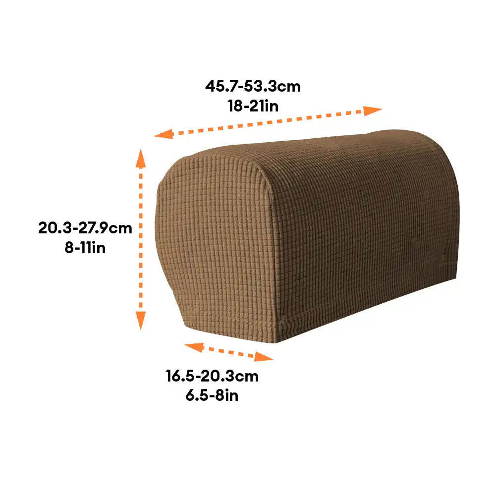 Fleece Elastic Sofa Armrest Protector Cover - Couch Cover detail view 10 | Petix pet supplies for dogs and cats