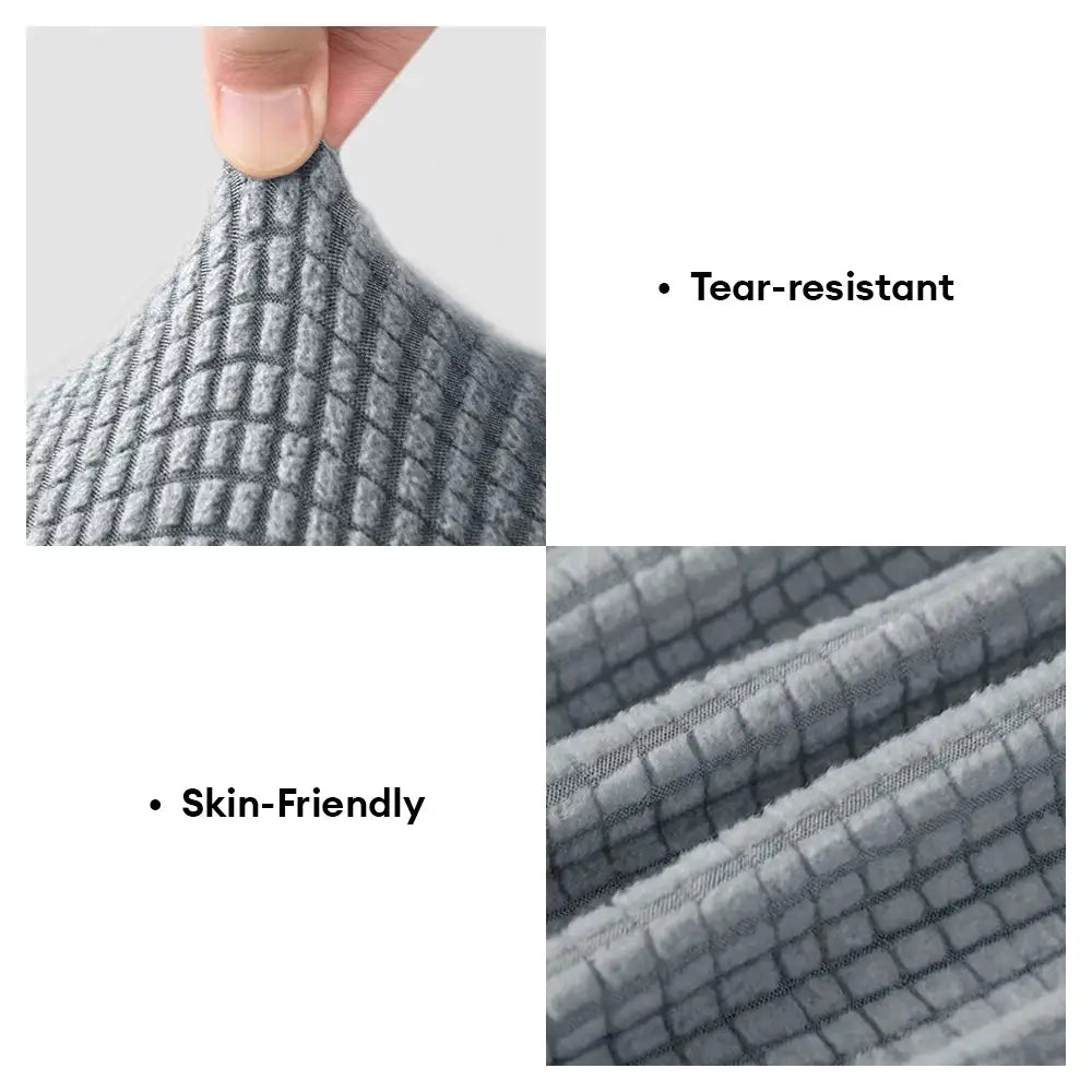 Fleece Elastic Sofa Armrest Protector Cover - Couch Cover detail view 4 | Petix pet supplies for dogs and cats