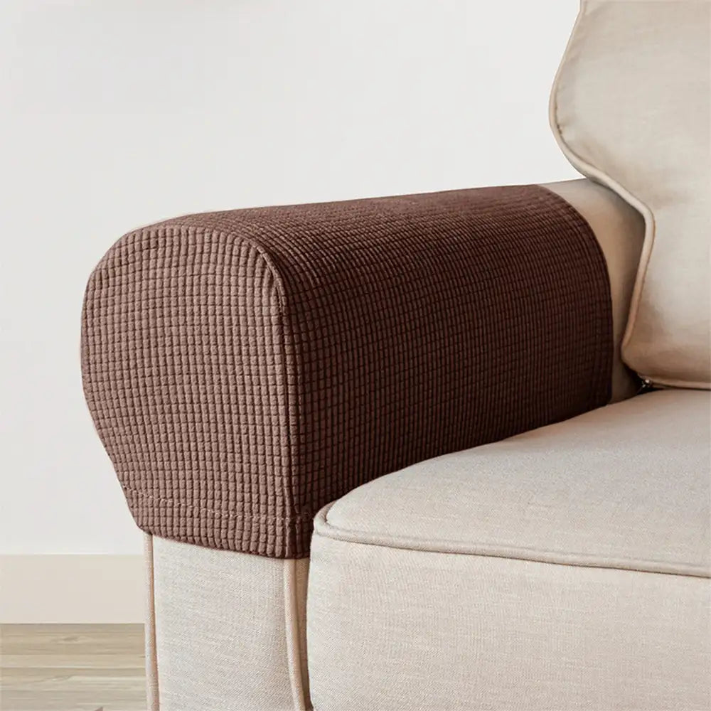 Fleece Elastic Sofa Armrest Protector Cover - Couch Cover detail view 7 | Petix pet supplies for dogs and cats