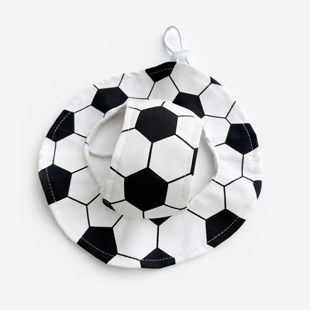 Football Pattern Pet Hat - Dog Apparel detail view 6 | Petix pet supplies for dogs and cats