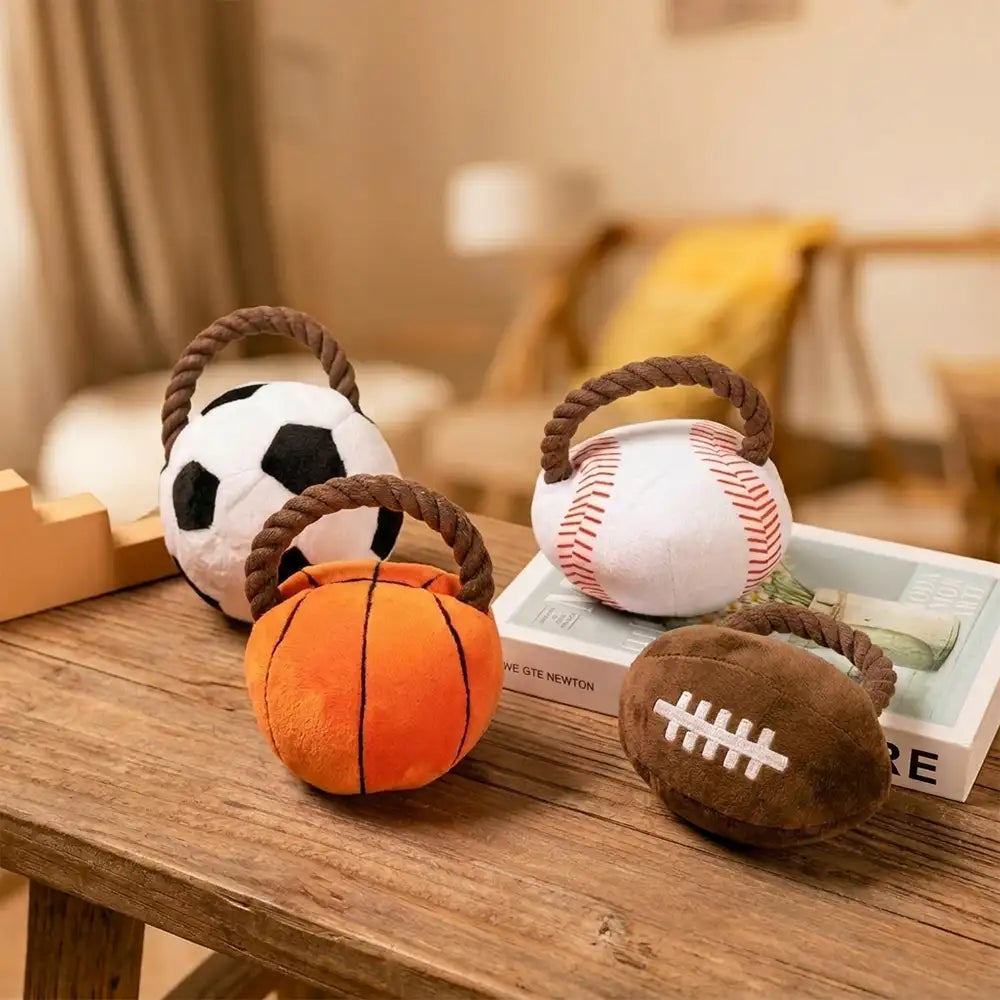 Fun Balls Dog Rope Chew Toy - Dog Toys detail view 4 | Petix pet supplies for dogs and cats