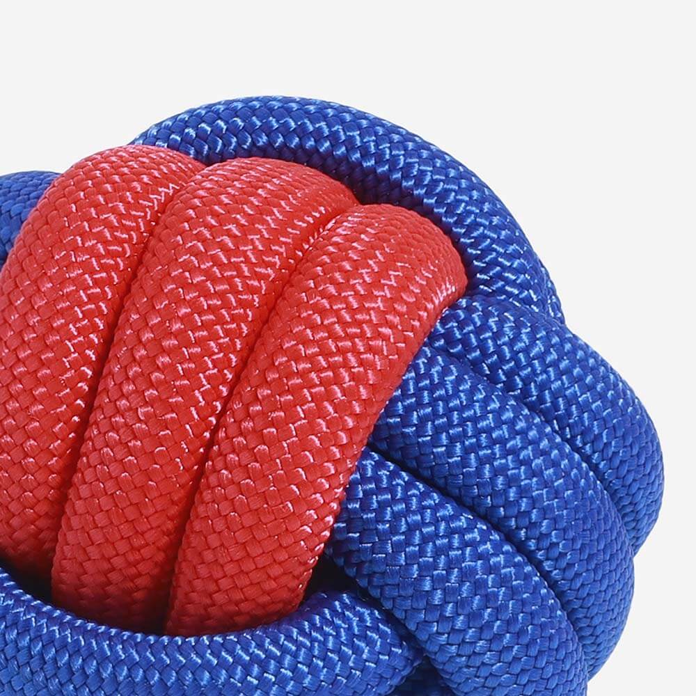 Knots Ball Throwing Dog Toys - Color Clash - Dog Toys detail view 5 | Petix pet supplies for dogs and cats