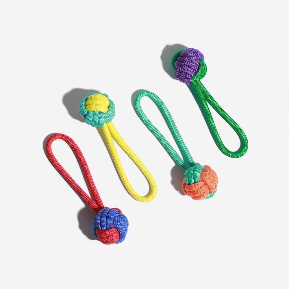 Knots Rope Tug Dog Toys - Color Clash - Dog Toys detail view 6 | Petix pet supplies for dogs and cats