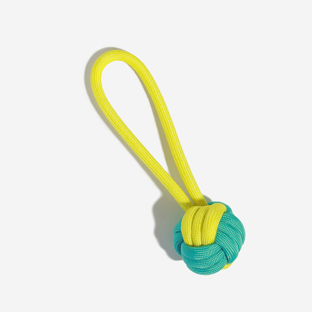 Knots Rope Tug Dog Toys - Color Clash - Dog Toys lifestyle and size view 9 | Petix pet supplies for dogs and cats