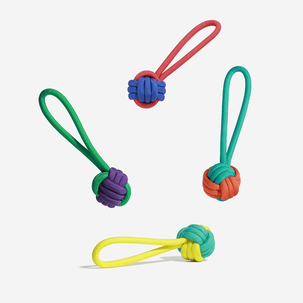 Knots Rope Tug Dog Toys - Color Clash - Dog Toys detail view 5 | Petix pet supplies for dogs and cats