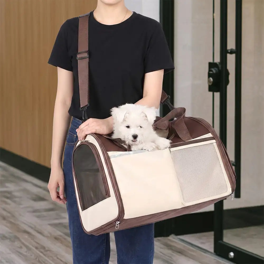 Handheld Crossbody Dog Cat Carrier Multi-Function Breathable Pet... main product image | Petix pet supplies for dogs and cats