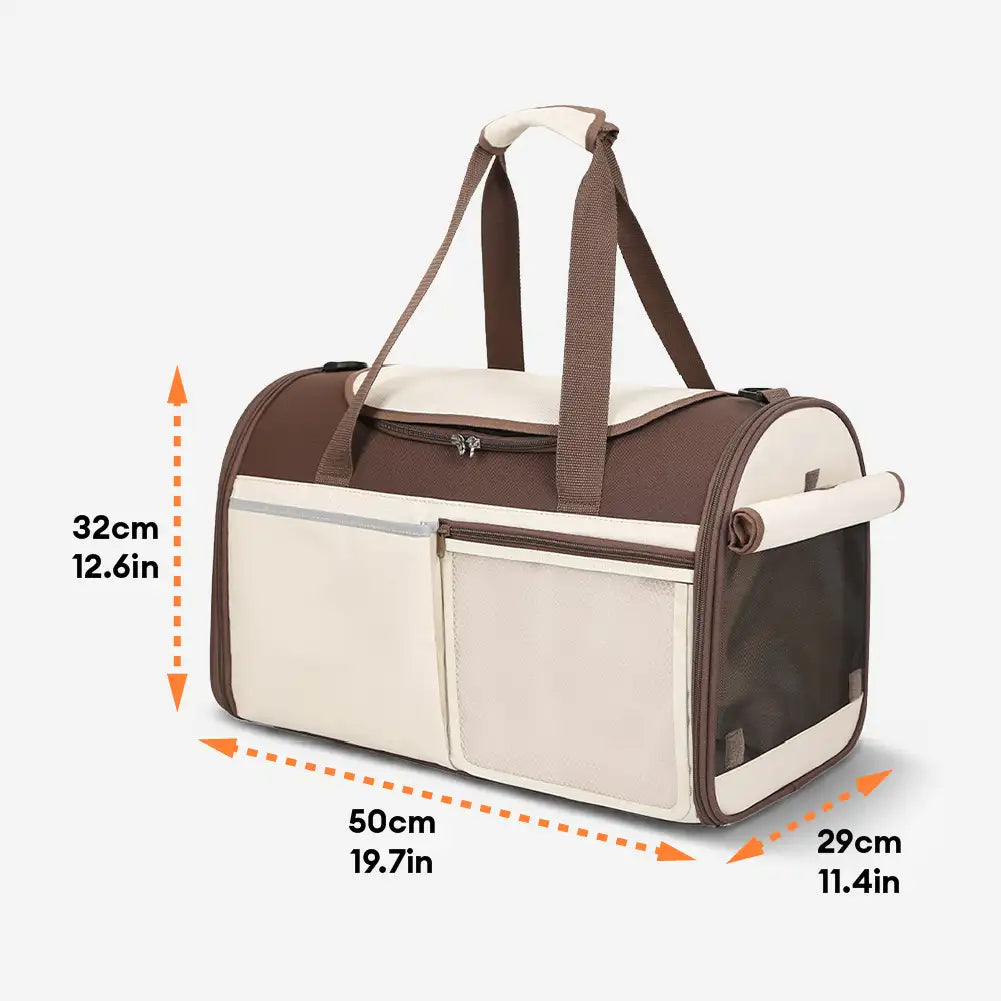 Handheld Crossbody Dog Cat Carrier Multi-Function Breathable Pet Car... detail view 10 | Petix pet supplies for dogs and cats