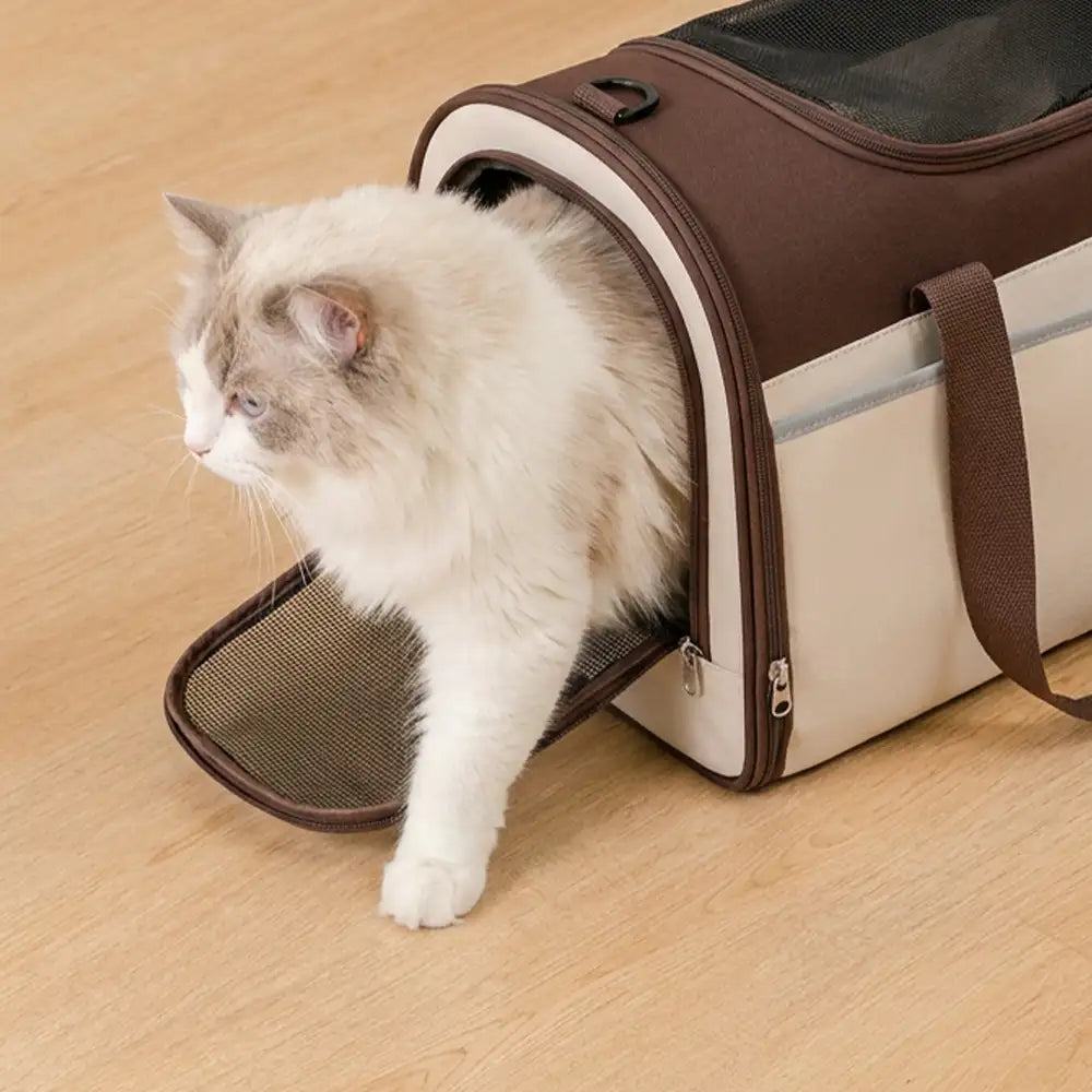 Handheld Crossbody Dog Cat Carrier Multi-Function Breathable Pet Carr... detail view 8 | Petix pet supplies for dogs and cats