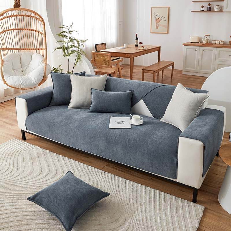 Herringbone Cushion Chenille Waterproof & Antifouling Pillow - Couch... detail view 6 | Petix pet supplies for dogs and cats