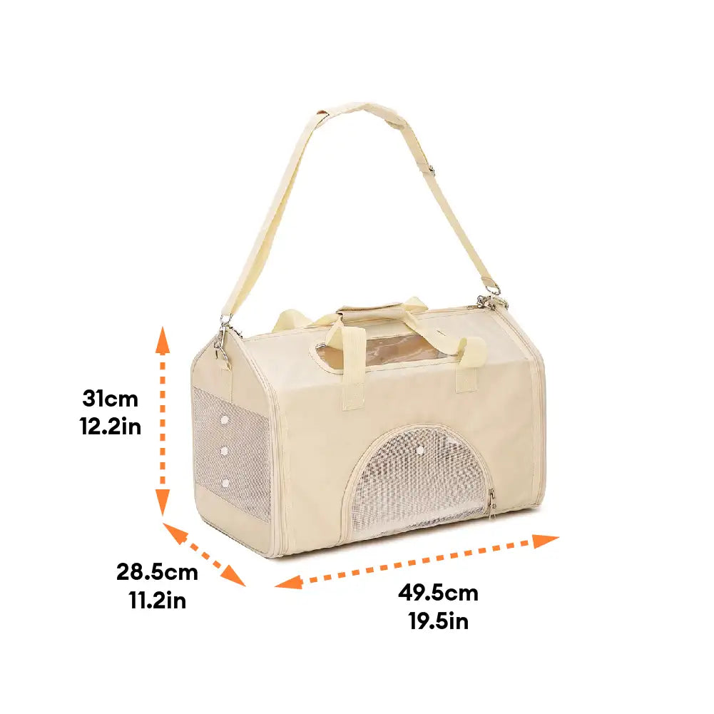 House-Shaped Breathable Foldable Cat Carrier Large Capacity Multi-Fun... detail view 8 | Petix pet supplies for dogs and cats