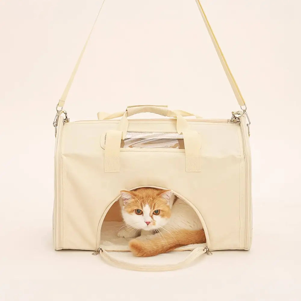 House-Shaped Breathable Foldable Cat Carrier Large Capacity Multi-Fun... detail view 7 | Petix pet supplies for dogs and cats