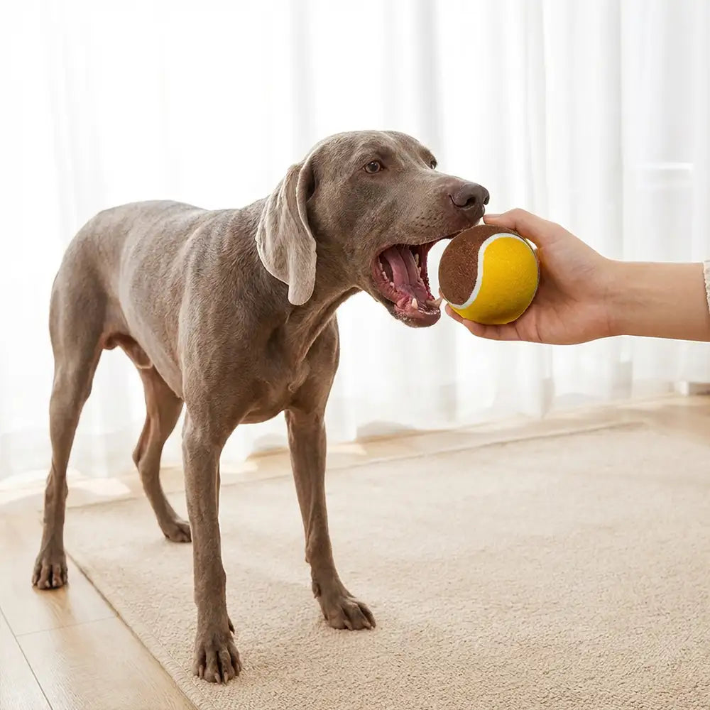Interactive Tennis Ball Dog Toy - Dog Toys detail view 6 | Petix pet supplies for dogs and cats