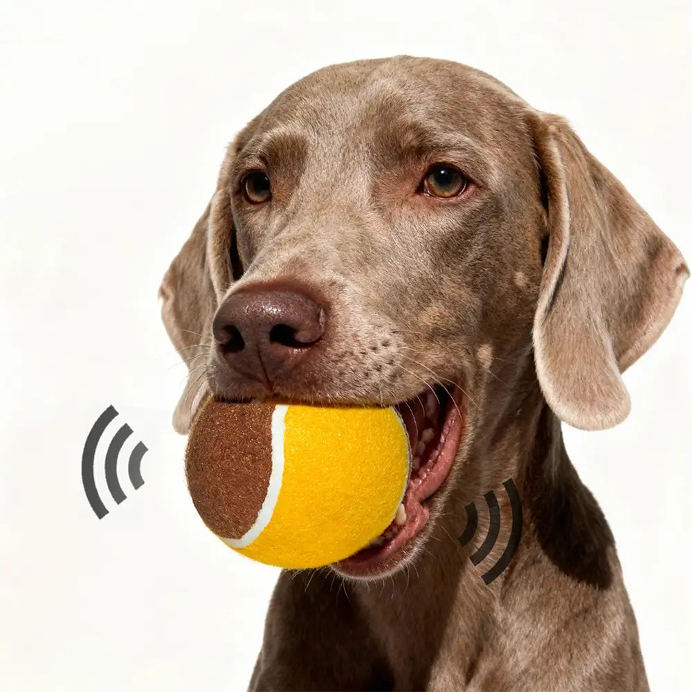 Interactive Tennis Ball Dog Toy - Dog Toys detail view 4 | Petix pet supplies for dogs and cats