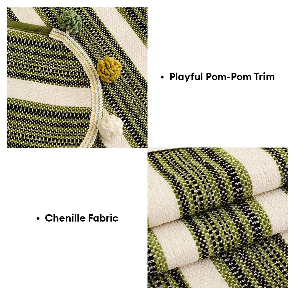 Irregular Contrast Color Chenille Skin-Friendly Non-Slip Sofa Protect... detail view 9 | Petix pet supplies for dogs and cats