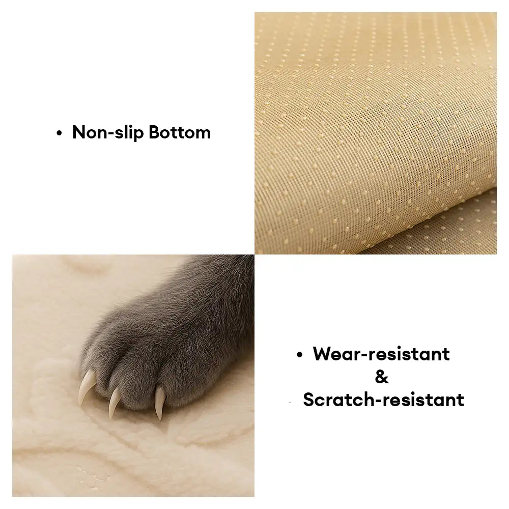 Jacquard Plush Comfortable Scratch-Resistant Non-Slip Couch Cover... detail view 16 | Petix pet supplies for dogs and cats