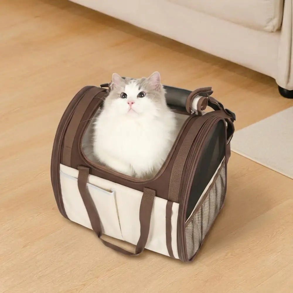 Large Capacity Breathable Foldable Pet Backpack Carrier for Travel S... detail view 13 | Petix pet supplies for dogs and cats