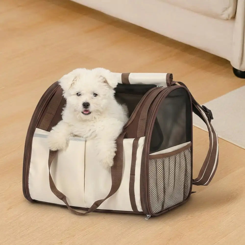 Large Capacity Breathable Foldable Pet Backpack Carrier for Travel Sa... detail view 3 | Petix pet supplies for dogs and cats