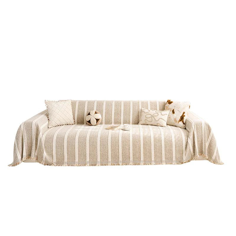 Large Herringbone Chenille Thickened Scratch-Resistant Sofa Protectio... detail view 7 | Petix pet supplies for dogs and cats