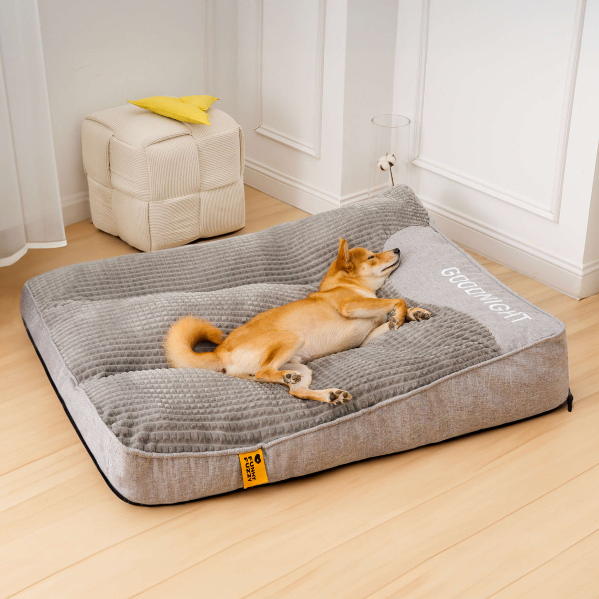 Large Outdoor Scratch-resistant Spine Protection Dog Cushion Bed - D... detail view 15 | Petix pet supplies for dogs and cats