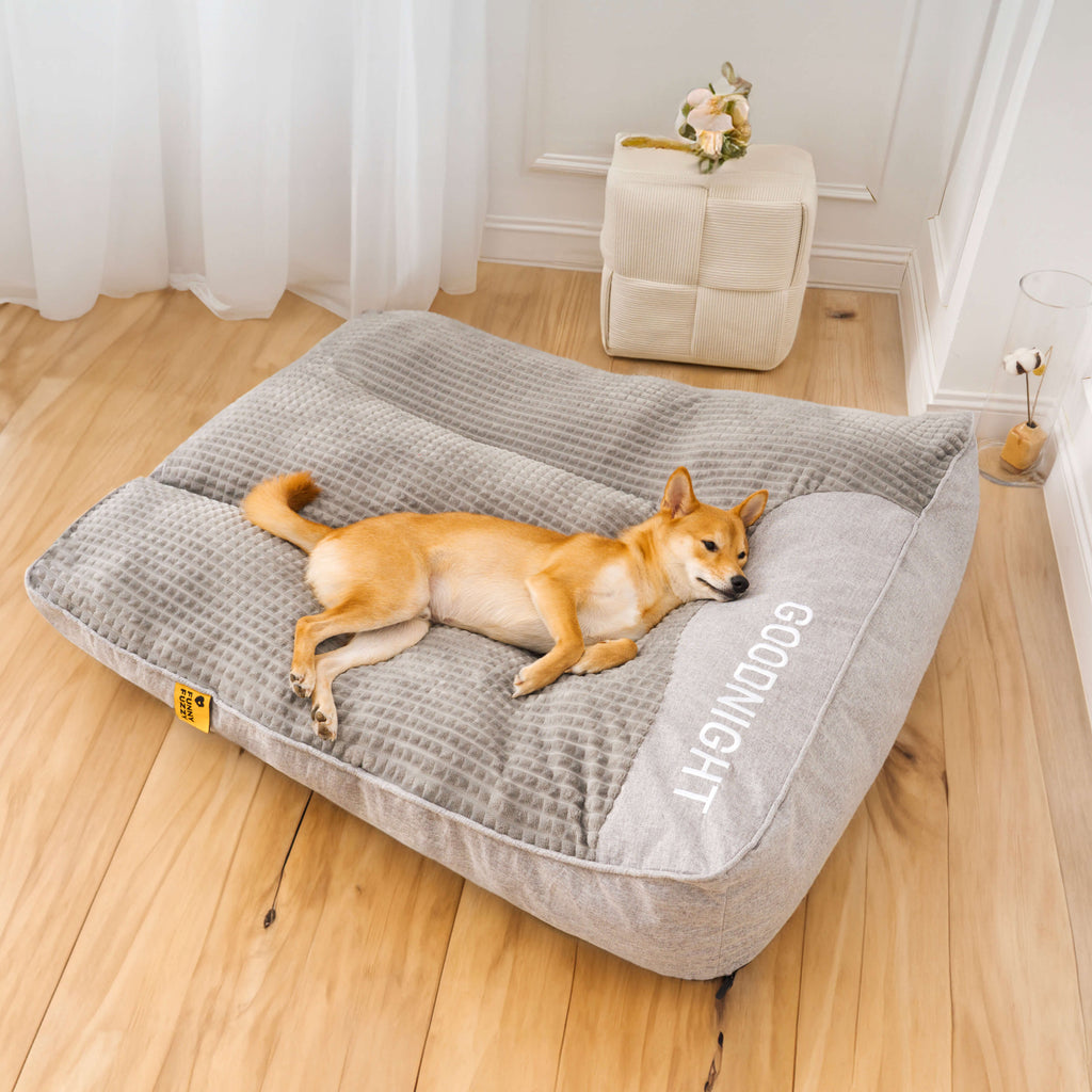 Large Outdoor Scratch-resistant Spine Protection Dog Cushion Bed - D... detail view 14 | Petix pet supplies for dogs and cats