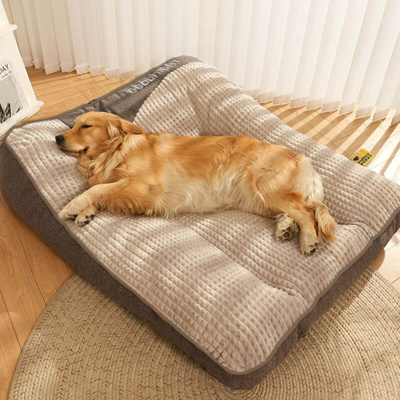 Large Outdoor Scratch-resistant Spine Protection Dog Cushion Bed - D... detail view 11 | Petix pet supplies for dogs and cats