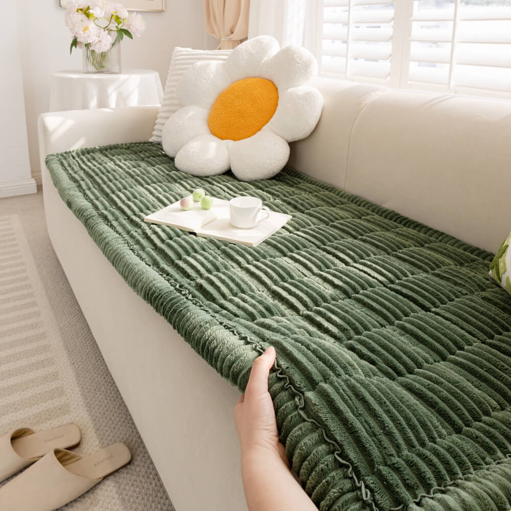 Lazy Soft Flannel Breathable Pet Mat Non-slip Sectional Couch Cover... detail view 19 | Petix pet supplies for dogs and cats
