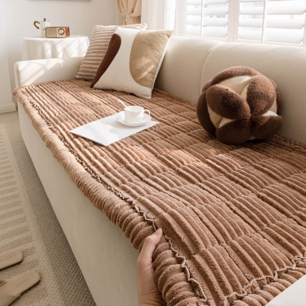 Lazy Soft Flannel Breathable Pet Mat Non-slip Sectional Couch Cover... detail view 24 | Petix pet supplies for dogs and cats