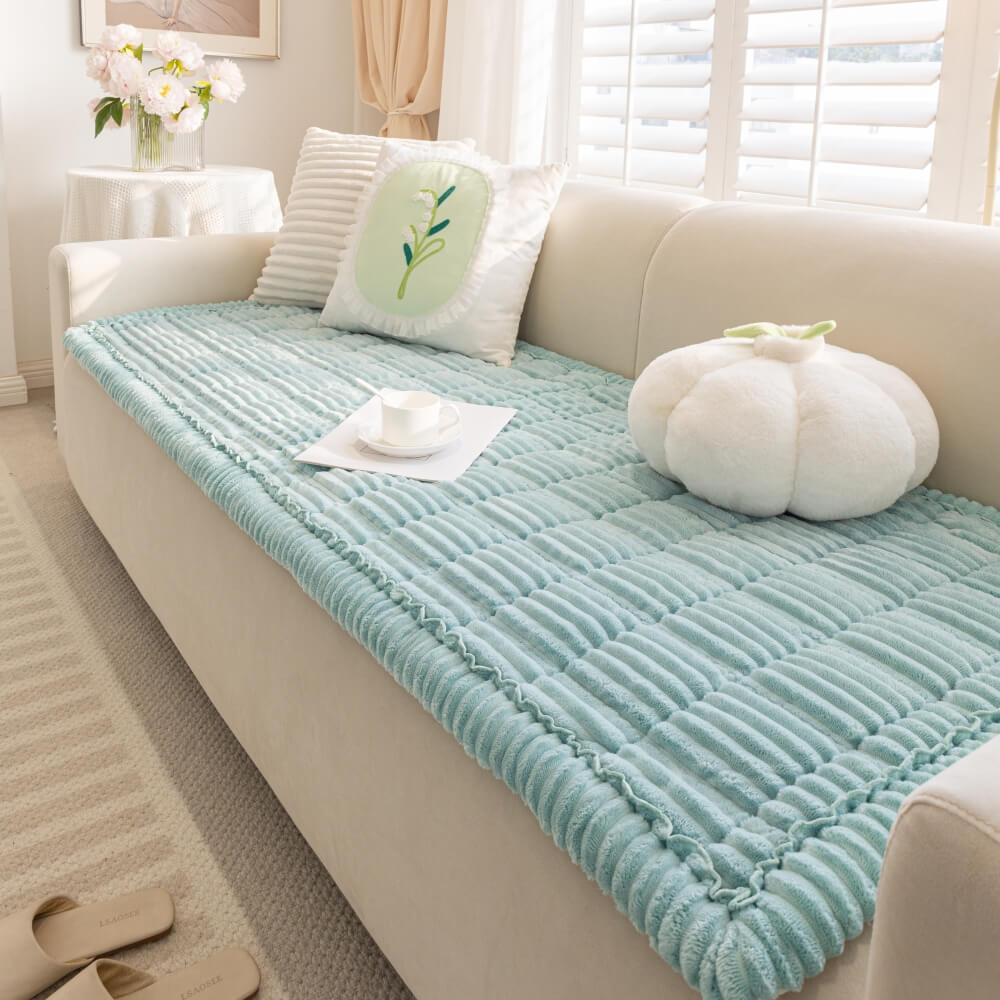 Lazy Soft Flannel Breathable Pet Mat Non-slip Sectional Couch Cover... detail view 38 | Petix pet supplies for dogs and cats